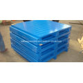 Customized Warehouse Storage Powder Coated Single Side Steel Pallet
